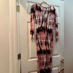 Pink and Black Fashion Nova Bodycon